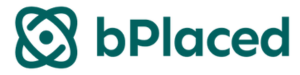 bPlaced Logo White background